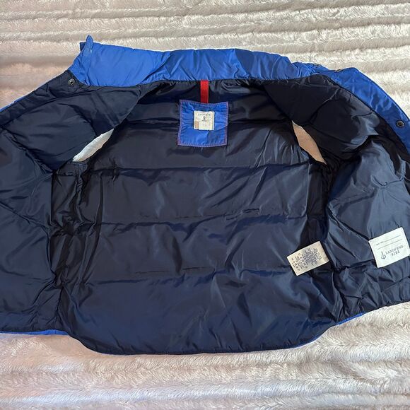 Boy’s Lands End Puffer Vest Blue Size 7 - Picture 2 of 6
